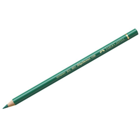 Професійний кольоровий олівець Темно-зелений Faber-Castell Polychromos